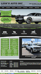Mobile Screenshot of lionsautoinc.net